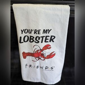 NWOT You're My Lobster White Decorative Kitchen Towel